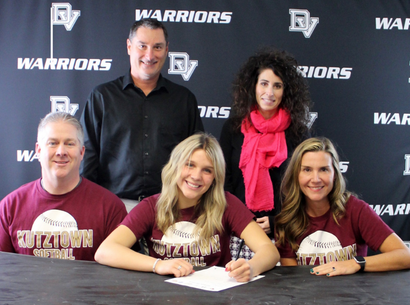  Senior catcher Emily Henn signed with Kutztown University – Division II